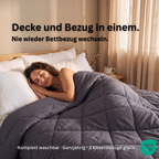SoftCloud 2-in-1 Decke – nie wieder Bett beziehen