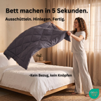 SoftCloud 2-in-1 Decke – nie wieder Bett beziehen